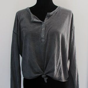 Aerie tie-off lounge shirt